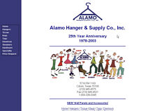 Alamo Hanger & Supply Co., Inc. Web Site